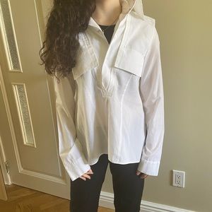 Yohji Yamamoto White Japan size 1 USA 4-6.